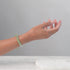 Grüne Baumschlangenglieder | Mini-Kismet-Armband | Limettengrün x Silber